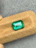 High-quality 2.77ct Natural Zambia Emerald